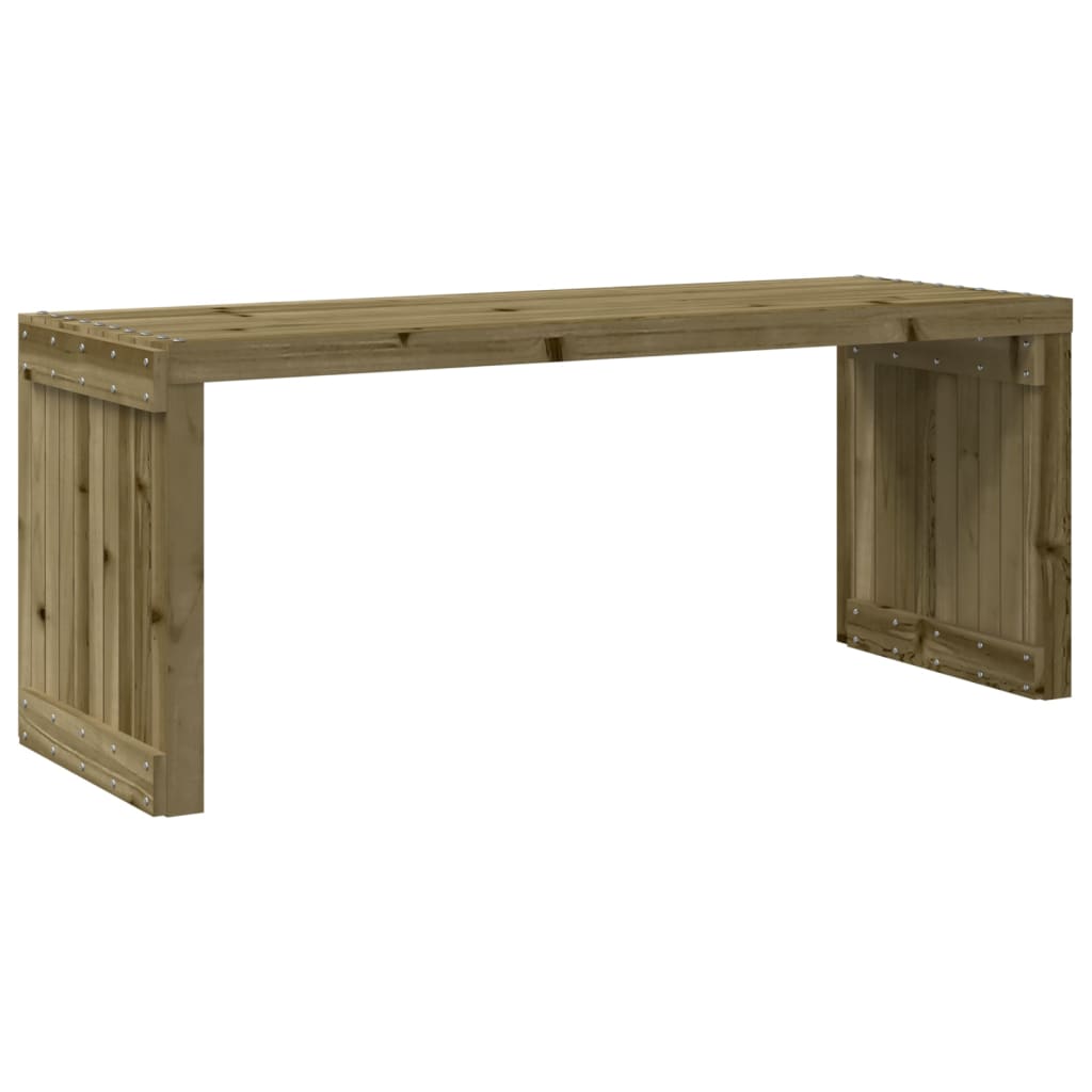 Gartenbank Ausziehbar 212,5x40,5x45cm Imprägniertes Kiefernholz - Pazzar.ch