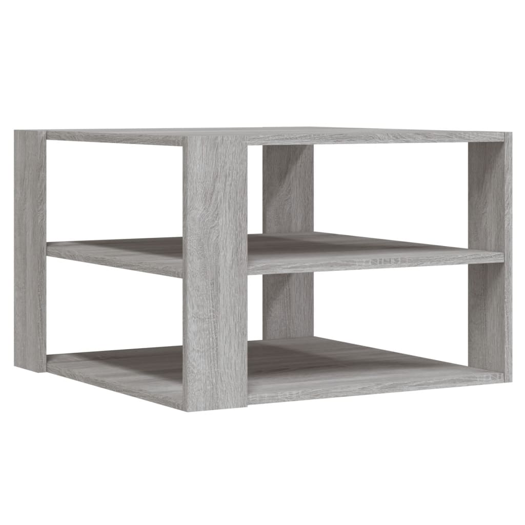 Couchtisch Grau Sonoma 59,5x59,5x40 cm Holzwerkstoff - Pazzar.ch