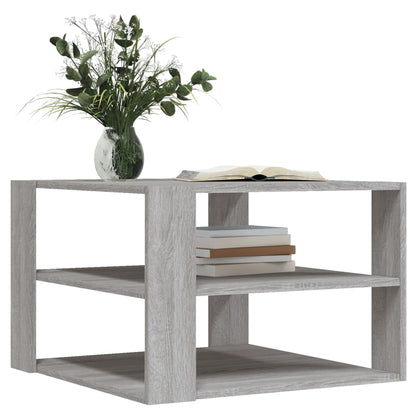 Couchtisch Grau Sonoma 59,5x59,5x40 cm Holzwerkstoff - Pazzar.ch