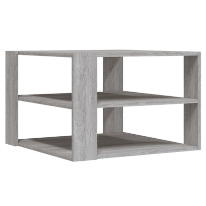 Couchtisch Grau Sonoma 59,5x59,5x40 cm Holzwerkstoff - Pazzar.ch