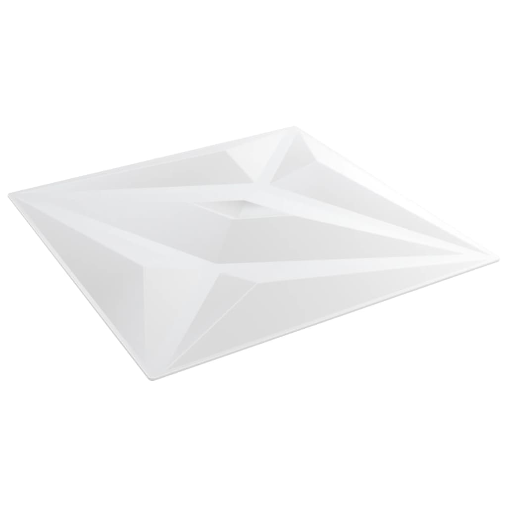 Wandpaneele 24 Stk. Weiß 50x50 cm EPS 6 m² Stern - Pazzar.ch