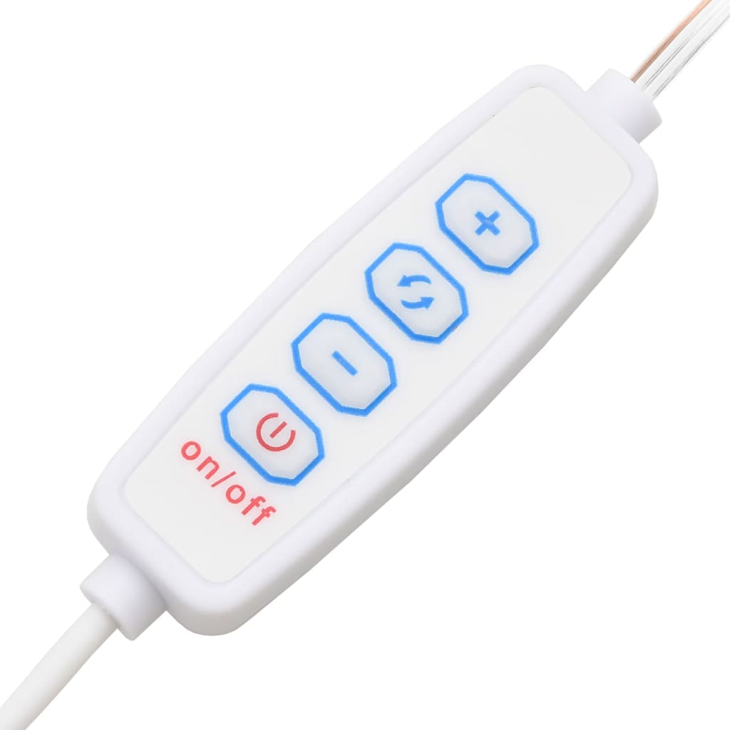 Schminktisch mit LED-Leuchten Braun Eichen-Optik 90x42x132,5 cm - Pazzar.ch