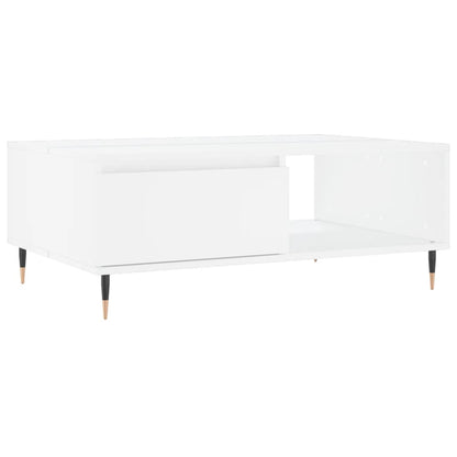 Couchtisch Weiß 90x60x35 cm Holzwerkstoff - Pazzar.ch