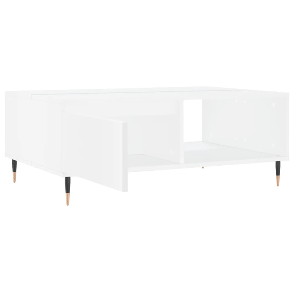 Couchtisch Weiß 90x60x35 cm Holzwerkstoff - Pazzar.ch