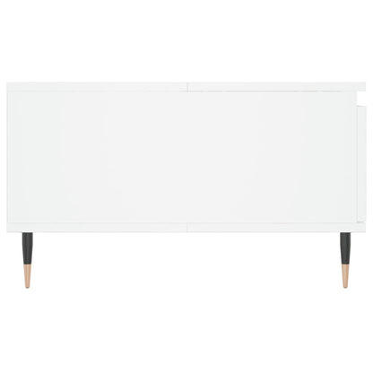 Couchtisch Weiß 90x60x35 cm Holzwerkstoff - Pazzar.ch