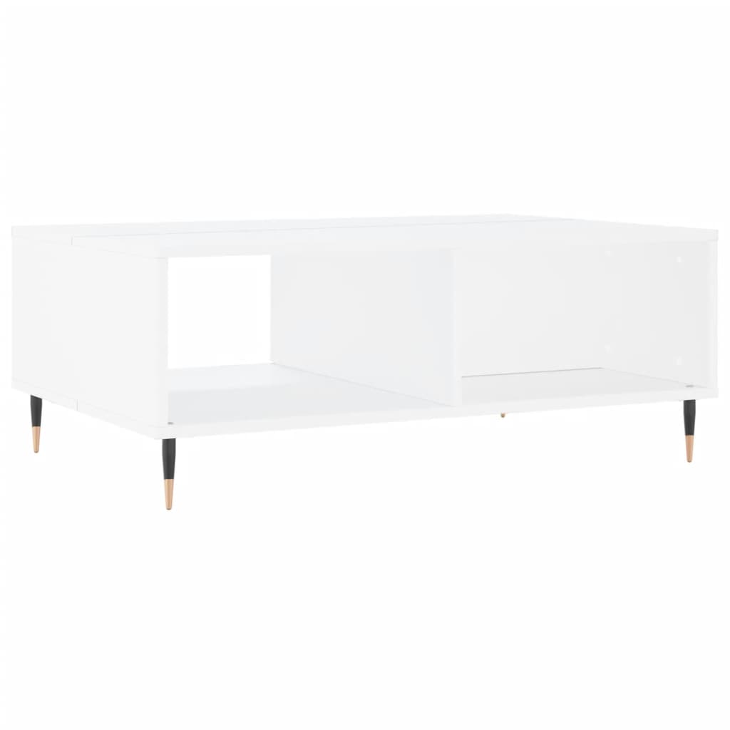 Couchtisch Weiß 90x60x35 cm Holzwerkstoff - Pazzar.ch