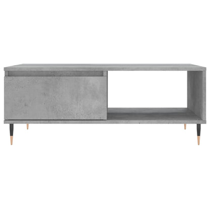 Couchtisch Betongrau 90x60x35 cm Holzwerkstoff - Pazzar.ch