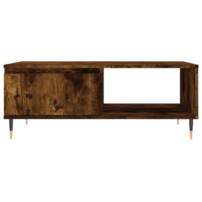 Couchtisch Räuchereiche 90x60x35 cm Holzwerkstoff - Pazzar.ch
