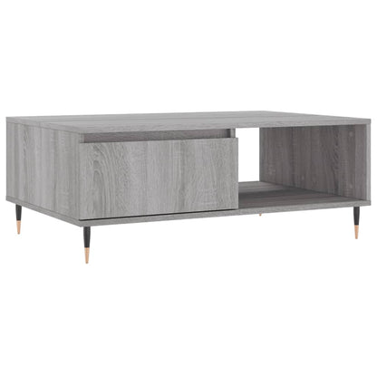 Couchtisch Grau Sonoma 90x60x35 cm Holzwerkstoff - Pazzar.ch
