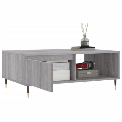 Couchtisch Grau Sonoma 90x60x35 cm Holzwerkstoff - Pazzar.ch
