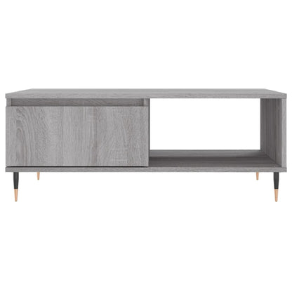 Couchtisch Grau Sonoma 90x60x35 cm Holzwerkstoff - Pazzar.ch