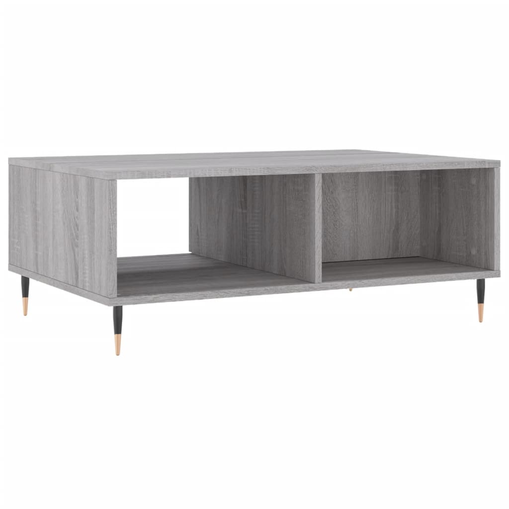Couchtisch Grau Sonoma 90x60x35 cm Holzwerkstoff - Pazzar.ch