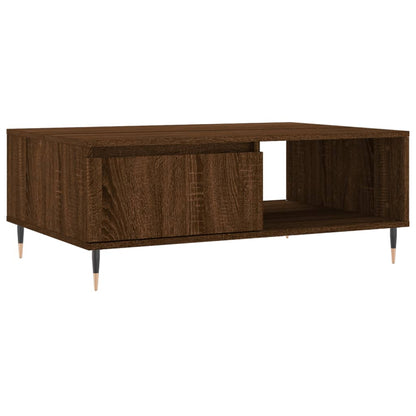 Couchtisch Braun Eichen-Optik 90x60x35 cm Holzwerkstoff - Pazzar.ch