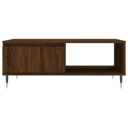 Couchtisch Braun Eichen-Optik 90x60x35 cm Holzwerkstoff - Pazzar.ch