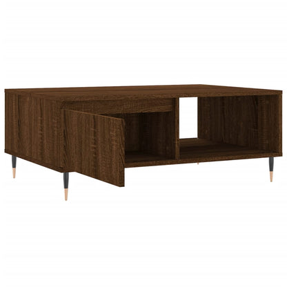 Couchtisch Braun Eichen-Optik 90x60x35 cm Holzwerkstoff - Pazzar.ch