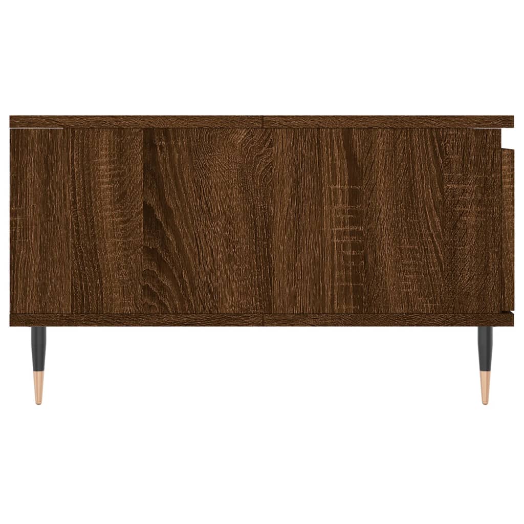 Couchtisch Braun Eichen-Optik 90x60x35 cm Holzwerkstoff - Pazzar.ch