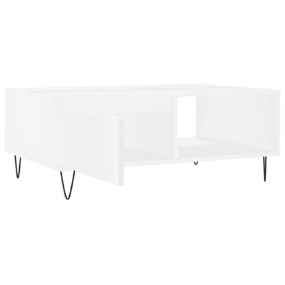 Couchtisch Weiß 90x60x35 cm Holzwerkstoff - Pazzar.ch