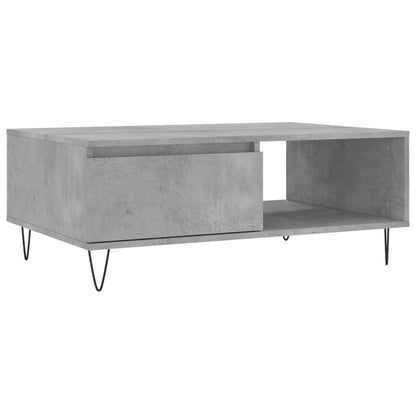 Couchtisch Betongrau 90x60x35 cm Holzwerkstoff - Pazzar.ch