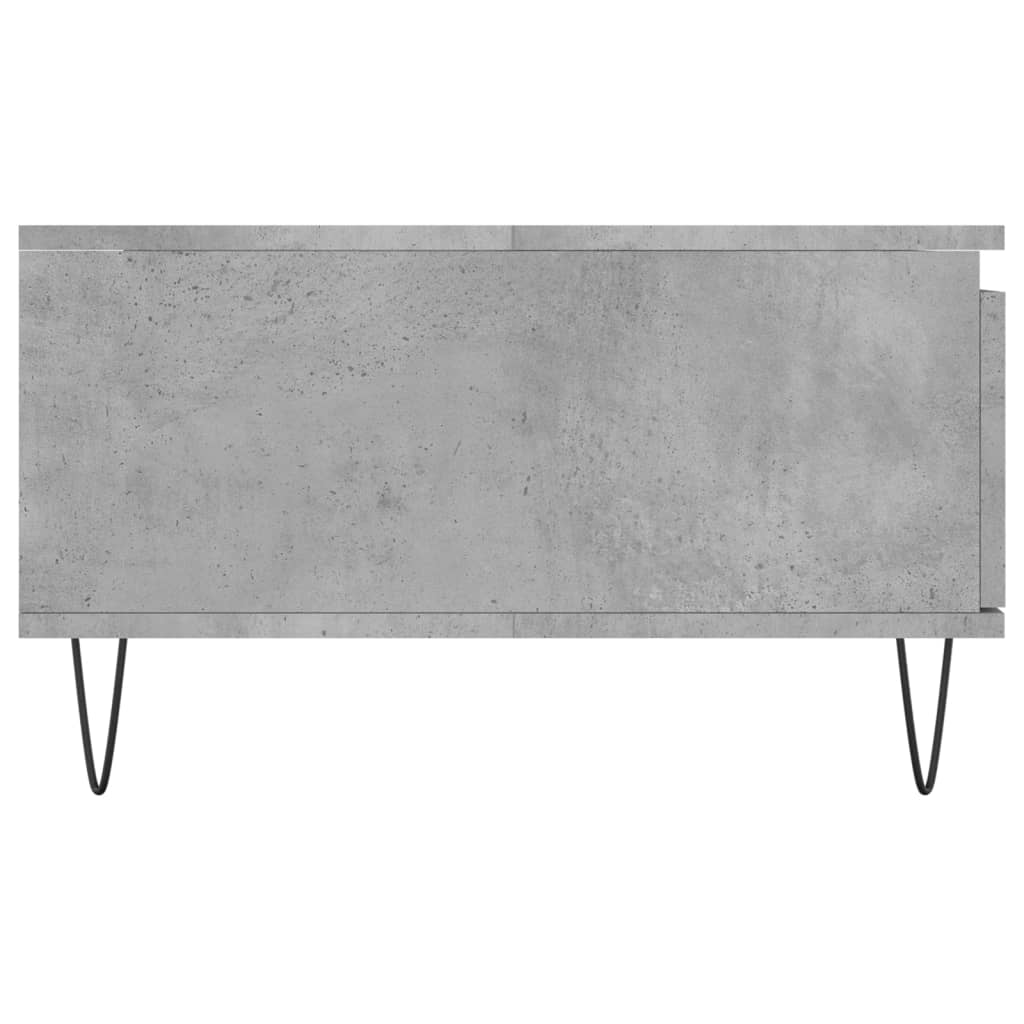 Couchtisch Betongrau 90x60x35 cm Holzwerkstoff - Pazzar.ch