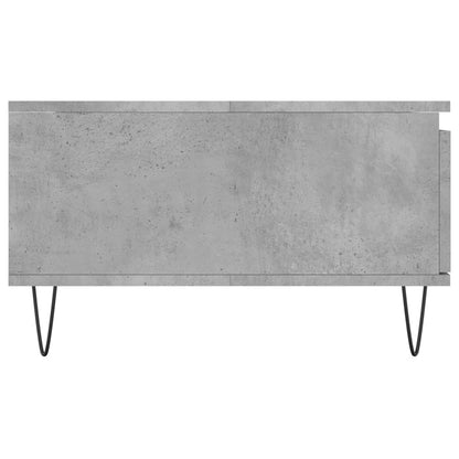 Couchtisch Betongrau 90x60x35 cm Holzwerkstoff - Pazzar.ch