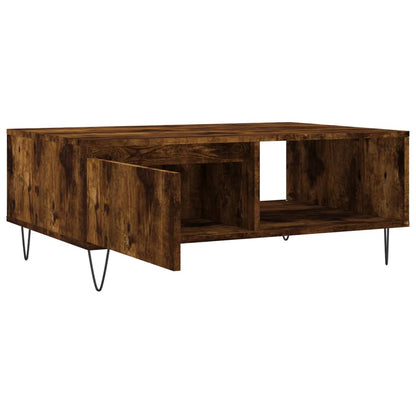 Couchtisch Räuchereiche 90x60x35 cm Holzwerkstoff - Pazzar.ch