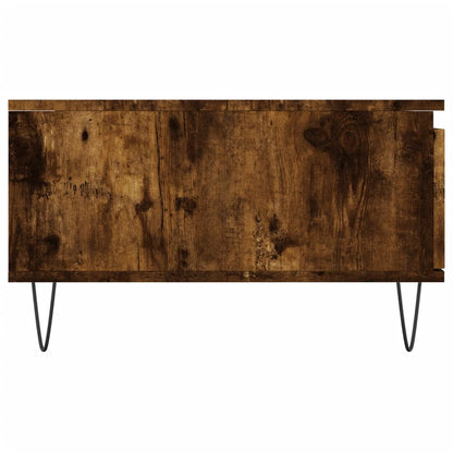 Couchtisch Räuchereiche 90x60x35 cm Holzwerkstoff - Pazzar.ch