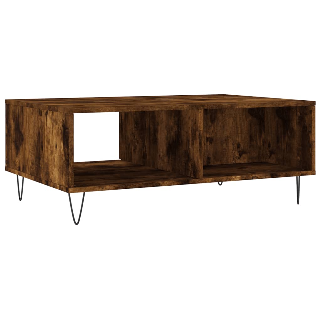 Couchtisch Räuchereiche 90x60x35 cm Holzwerkstoff - Pazzar.ch