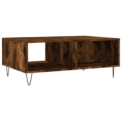 Couchtisch Räuchereiche 90x60x35 cm Holzwerkstoff - Pazzar.ch