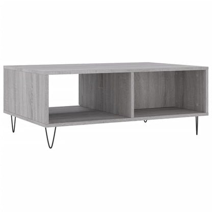 Couchtisch Grau Sonoma 90x60x35 cm Holzwerkstoff - Pazzar.ch