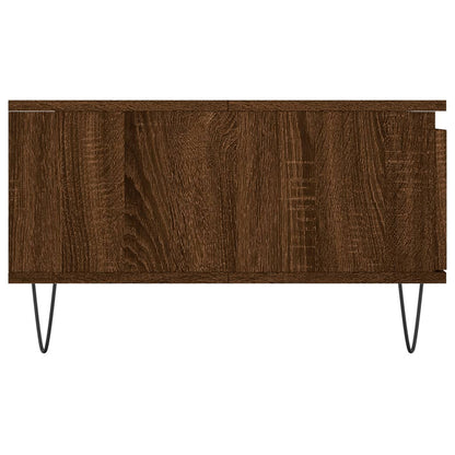 Couchtisch Braun Eichen-Optik 90x60x35 cm Holzwerkstoff - Pazzar.ch