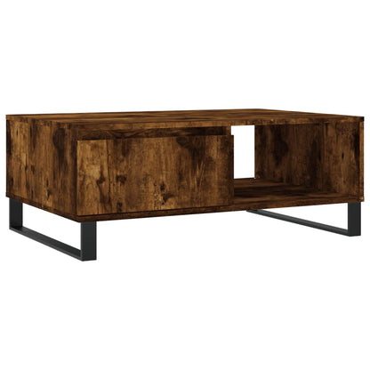 Couchtisch Räuchereiche 90x60x35 cm Holzwerkstoff - Pazzar.ch