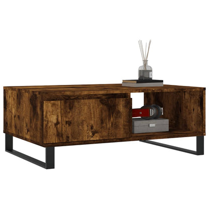 Couchtisch Räuchereiche 90x60x35 cm Holzwerkstoff - Pazzar.ch