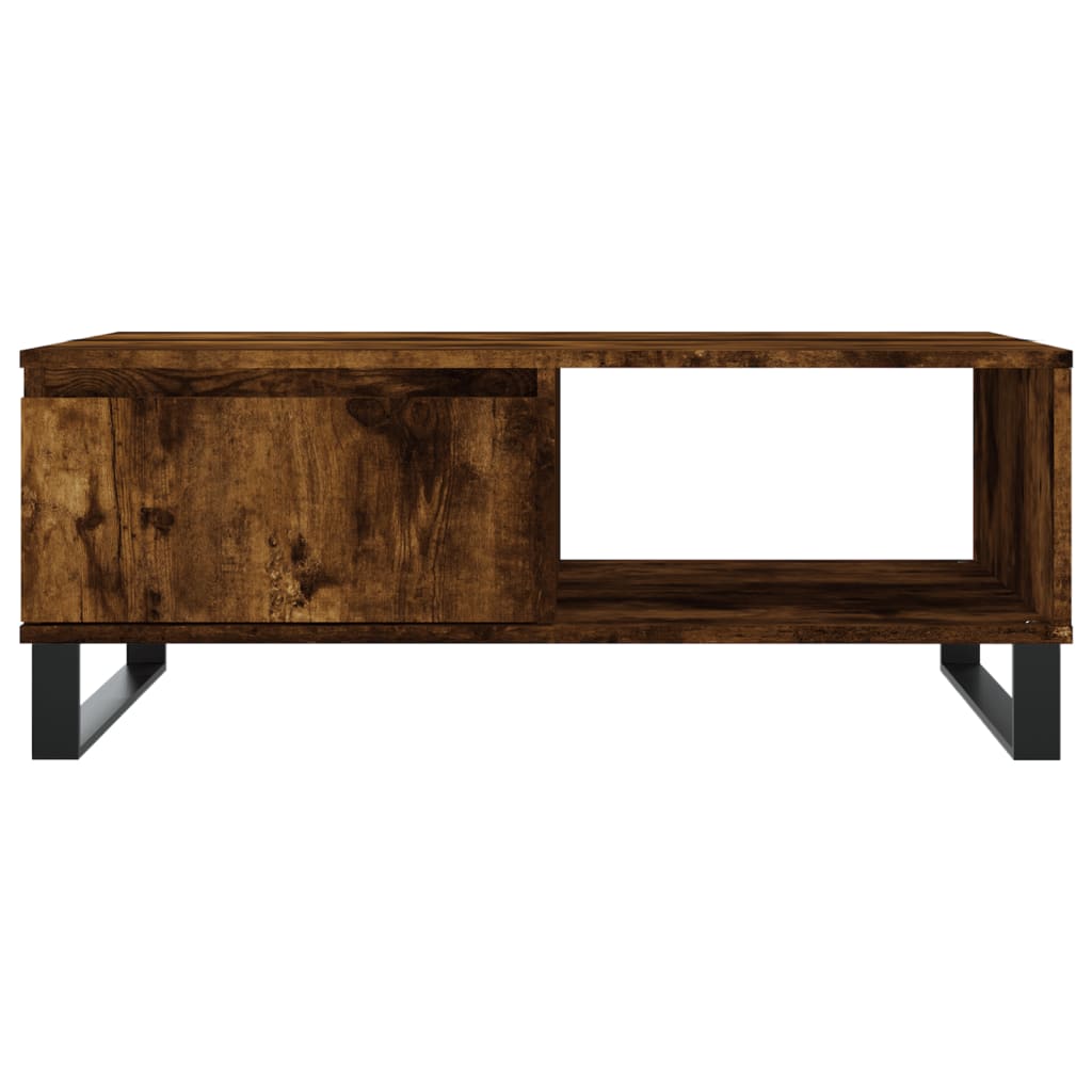 Couchtisch Räuchereiche 90x60x35 cm Holzwerkstoff - Pazzar.ch