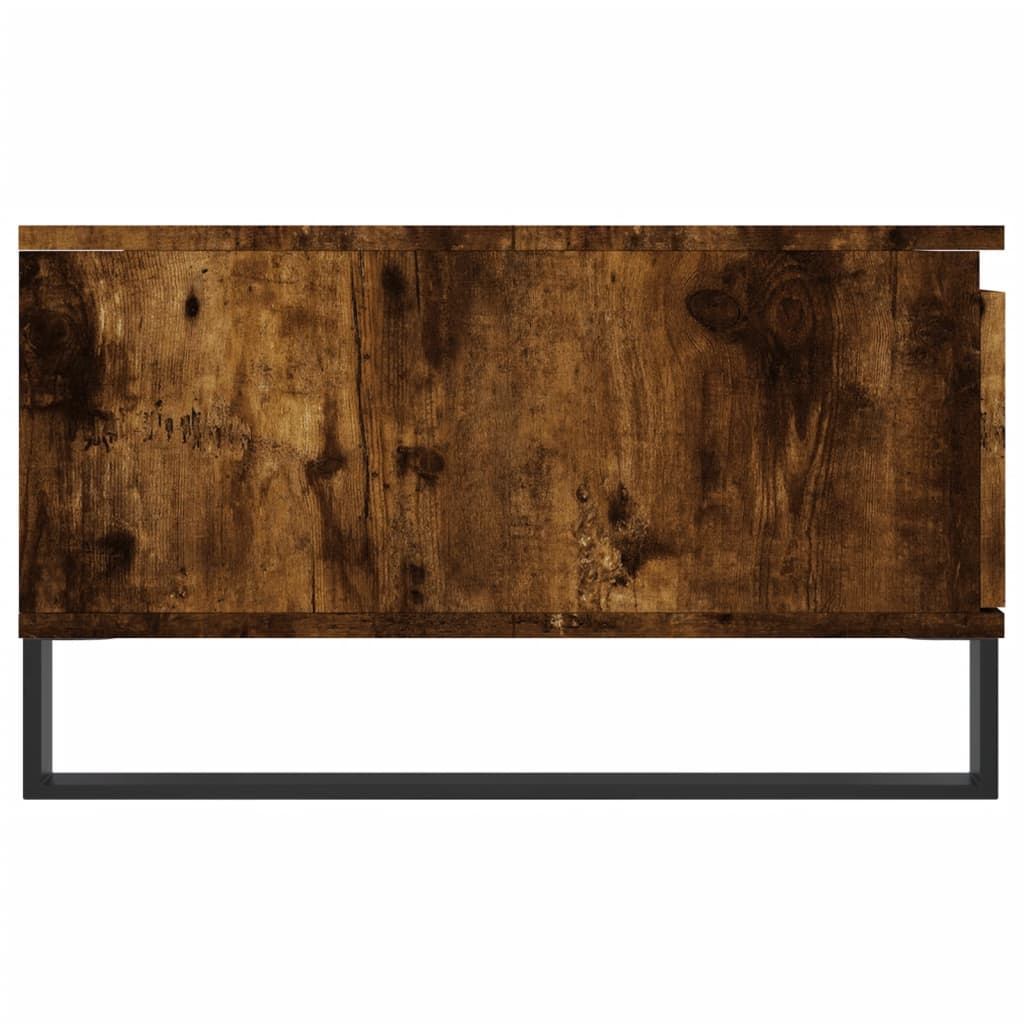 Couchtisch Räuchereiche 90x60x35 cm Holzwerkstoff - Pazzar.ch