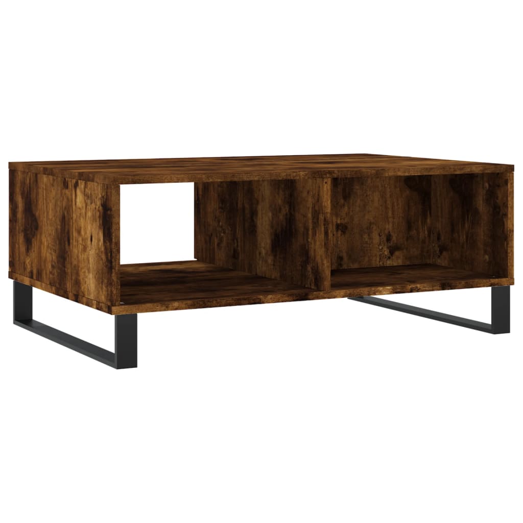 Couchtisch Räuchereiche 90x60x35 cm Holzwerkstoff - Pazzar.ch