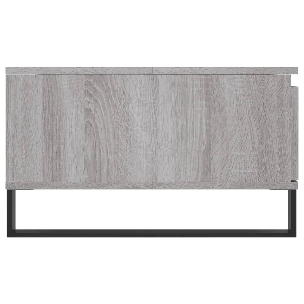 Couchtisch Grau Sonoma 90x60x35 cm Holzwerkstoff - Pazzar.ch