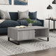 Couchtisch Grau Sonoma 90x60x35 cm Holzwerkstoff