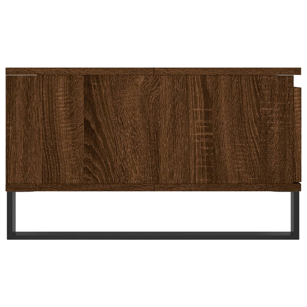 Couchtisch Braun Eichen-Optik 90x60x35 cm Holzwerkstoff - Pazzar.ch