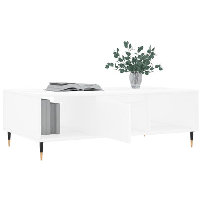 Couchtisch Weiß 104x60x35 cm Holzwerkstoff - Pazzar.ch