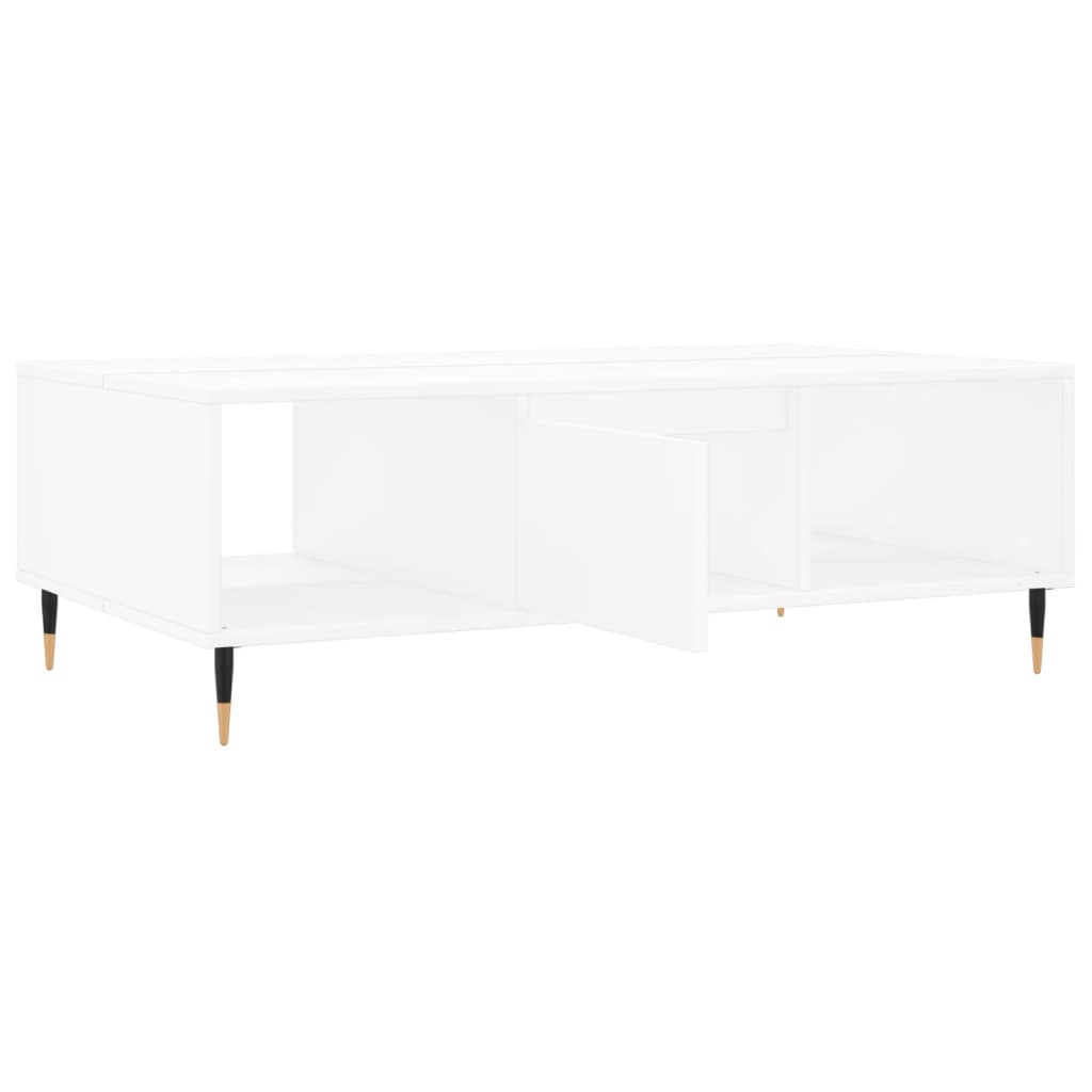 Couchtisch Weiß 104x60x35 cm Holzwerkstoff - Pazzar.ch