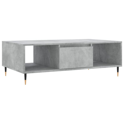 Couchtisch Betongrau 104x60x35 cm Holzwerkstoff - Pazzar.ch