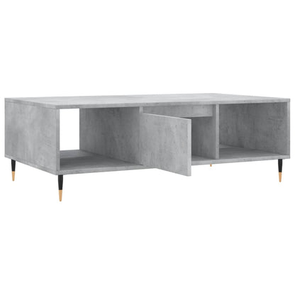 Couchtisch Betongrau 104x60x35 cm Holzwerkstoff - Pazzar.ch