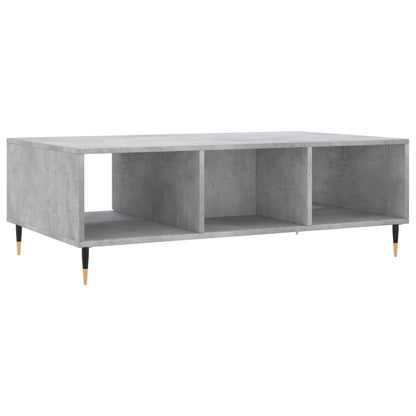 Couchtisch Betongrau 104x60x35 cm Holzwerkstoff - Pazzar.ch