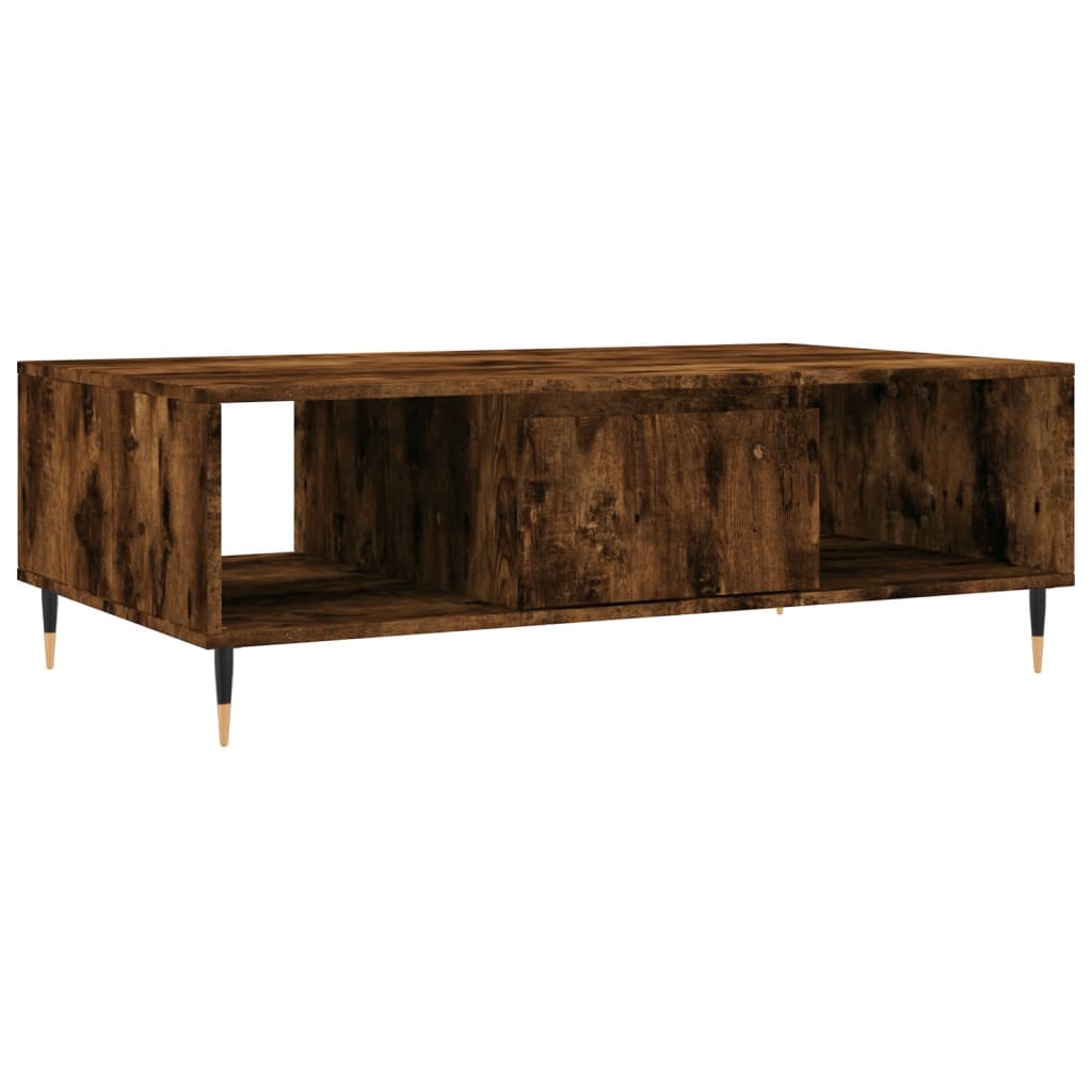 Couchtisch Räuchereiche 104x60x35 cm Holzwerkstoff - Pazzar.ch