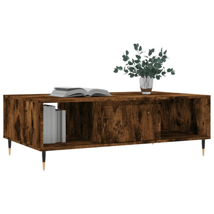 Couchtisch Räuchereiche 104x60x35 cm Holzwerkstoff - Pazzar.ch