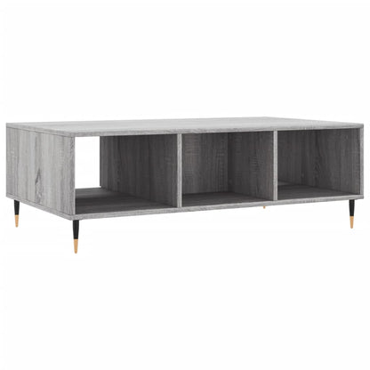 Couchtisch Grau Sonoma 104x60x35 cm Holzwerkstoff - Pazzar.ch