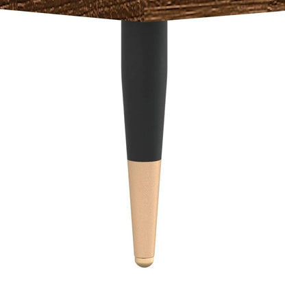 Couchtisch Braun Eichen-Optik 104x60x35 cm Holzwerkstoff - Pazzar.ch