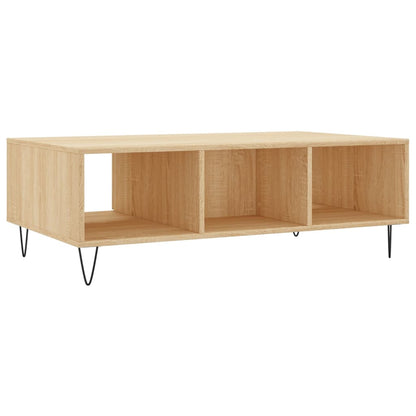Couchtisch Sonoma-Eiche 104x60x35 cm Holzwerkstoff - Pazzar.ch