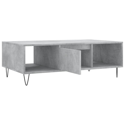 Couchtisch Betongrau 104x60x35 cm Holzwerkstoff - Pazzar.ch