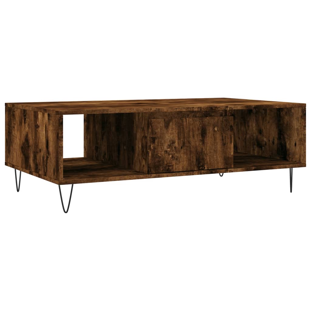 Couchtisch Räuchereiche 104x60x35 cm Holzwerkstoff - Pazzar.ch